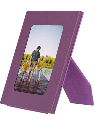 Bloominbag Bloomframe Burgundy – Hakiki Deri Fotoğraf Çerçevesi