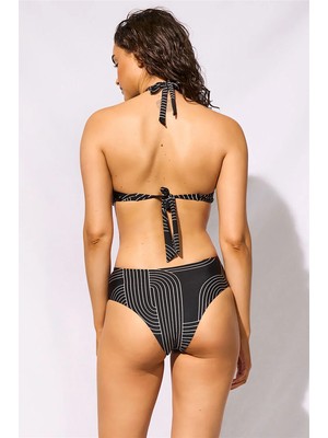 Watercult A-Watercult Line Set Kadın Bikini Altı Siyah