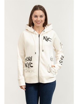 Dkny Kadın Mont Krem