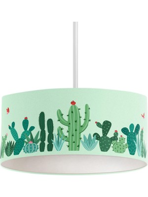 Itsy Bitsy Kids Cactopia Tavan Aydınlatması, Çok Renkli , 40CM