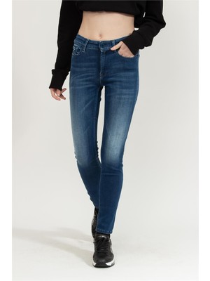 Replay Luzien Skinny High Waist Kadın Jean Pantolon Mavi
