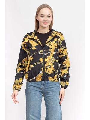 Versace Jeans Couture Kadın Mont Siyah