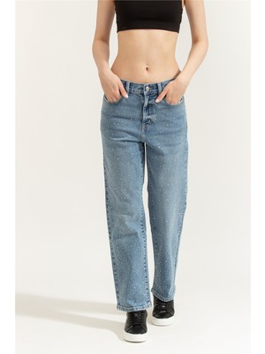 Dkny High Rise Classic St Kadın Jean Pantolon Çok Renkli