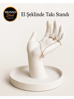 Maison Luré El Şeklinde Renkli Takı Standı ve Organizer, Şık ve Fonksiyonel Dekorasyon