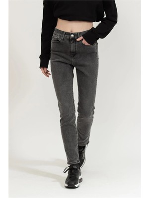 Replay Mjla Super Slim High Waist Kadın Jean Pantolon Gri