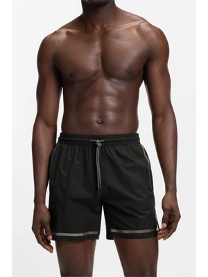 Boss Vital Trunks Erkek Şort Mayo Siyah