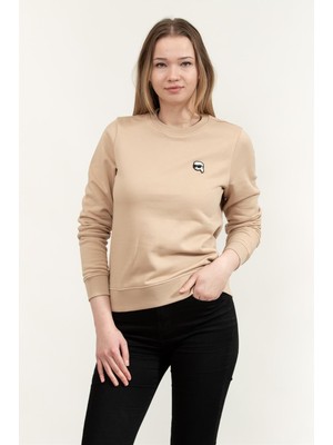 Karl Lagerfeld Kadın Bisiklet Yaka Sweatshirt Çok Renkli