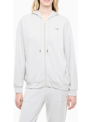Ea7 Kadın Kapüşonlu Sweatshirt Çok Renkli