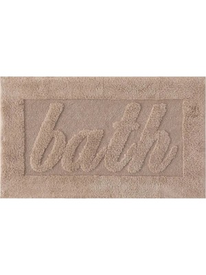 Mudo Home Bath Banyo Paspasi Bej 60X100 cm