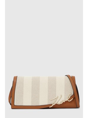 Karl Lagerfeld K/signature Mini Cb Herr Cnv Kadın Mini Omuz Çantası