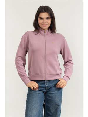 Ea7 Kadın Fermuarlı Sweatshirt Çok Renkli