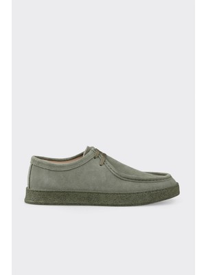 Elle Green Leather Men's Sneakers