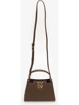 Dkny Foster Sm Satchel Kadın Mini Omuz Çantası Kahverengi