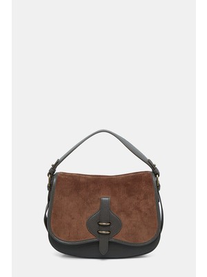 Coccınelle Khaki Leather Bag