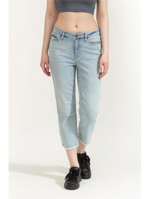 Dkny Kadın Jean Pantolon Mavi
