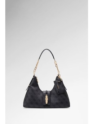 Guess Yvonne Logo Hobo Omuz ÇANTASI-SG237801