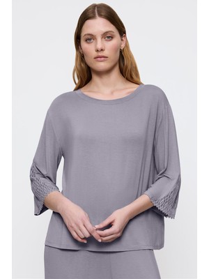 Trıumph Triumph Kadın Pijama Üstü Gri