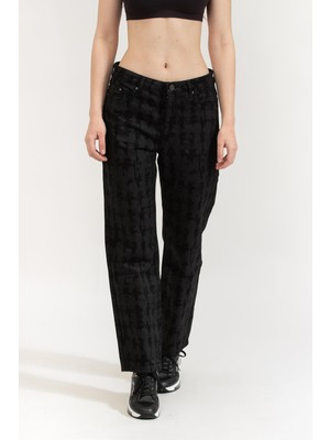Karl Lagerfeld Kadın Jean Pantolon Siyah