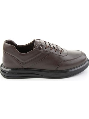 Bambi Siyah Napa Hakiki Deri Erkek Sneaker E01080205443