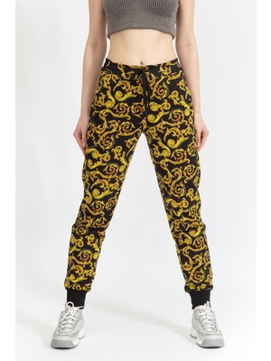 Versace Jeans Couture Kadın Eşofman Altı Siyah
