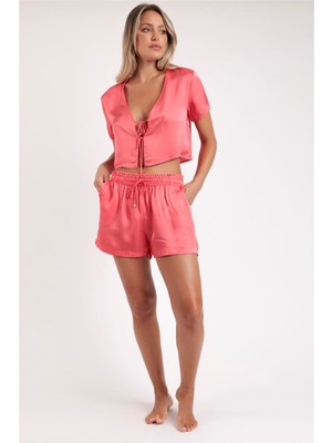 Admas Kadın Pijama Takımı Pembe