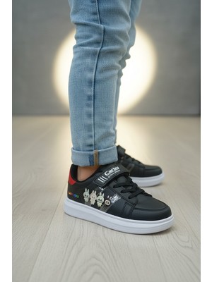 Enoch Karakter Figürlü Cırt Cırtlı Çocuk Sneaker