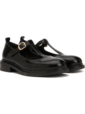 Divarese Dıvarese Black Women's Leather Shoes