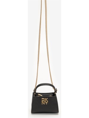Dkny Foster Micro Crossbody Kadın Mini Omuz Çantası Siyah