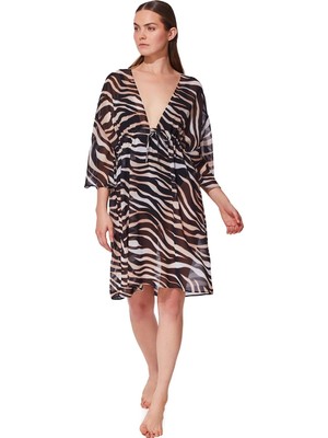Gottex Beach Dress Kadın Elbise Bej
