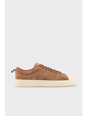 Elle Camel Leather Men's Casual Shoes