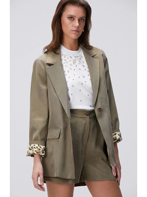 Network Haki Blazer Ceket