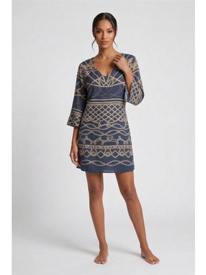 Charmlıne Charmline Z1-Charmline Marina Luxe Kadın Tunik Çok Renkli