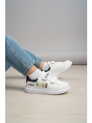 Enoch Karakter Figürlü Cırt Cırtlı Çocuk Sneaker