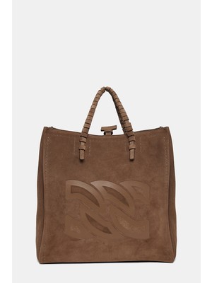 Casadei Casadeı Mink Suede Bag