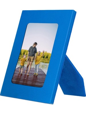 Bloominbag Bloomframe Cyan– Hakiki Deri Fotoğraf Çerçevesi