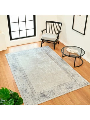 Kaşmir Halı Sare By Kaşmir Halı Mono Yıkanabilir Kaymaz Taban 100X200 cm