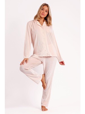 Admas Kadın Pijama Takımı Pembe