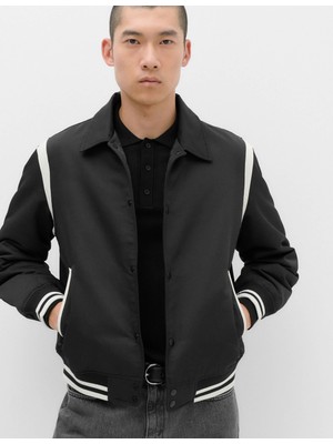Marks & Spencer Saten Dolgulu Bomber Ceket