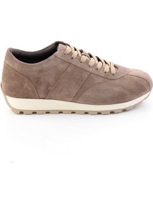 Bambi Kum Süet Hakiki Deri Erkek Sneaker E01589612102