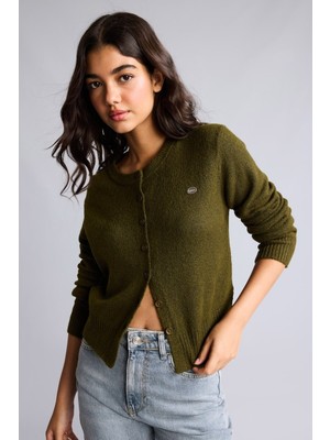 Defacto Kadın Hırka E8236AX/KH451 Khaki