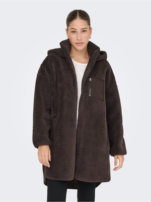Only 15230461-FW Onlsascha Sherpa Jacket Otw Kadın Peluş Kaban