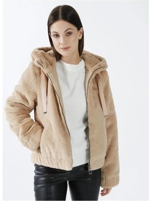 Only 15260047 Onlvıda Fur Hooded Jacket cc Otw Kadın Mont