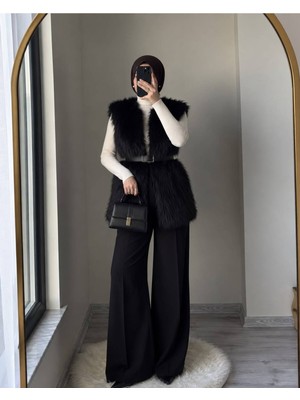 Very Moda Tüylü Yelek | VMF1567