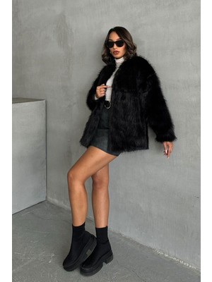 Very Moda Suni Kürk Ceket | F1608