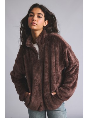 Defacto  Kadın Hırka H7859AX/BN258 Brown