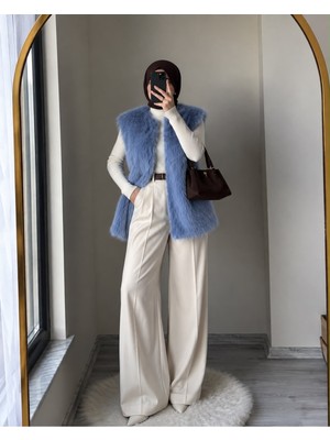 Very Moda Tüylü Yelek | VMF1567