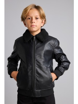 Defacto Erkek Çocuk Mont E7380A8/BK27 Black