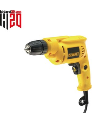 Dewalt DWD014S 550 Watt Darbesiz Matkap Makinası 10 mm Sarı Renkli Kompakt Tasarım