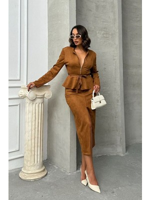 Very Moda Süet Etek | F1761