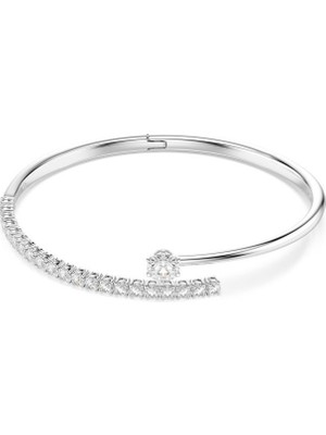 5753569 Swarovski Bilezik Matrıx:bangle Open Whı/rhs L